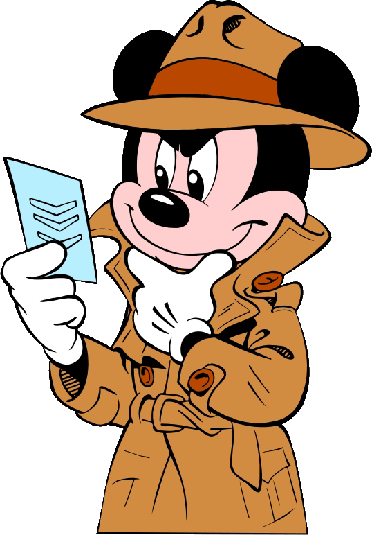 Mickey mouse google search. Cigar clipart detective