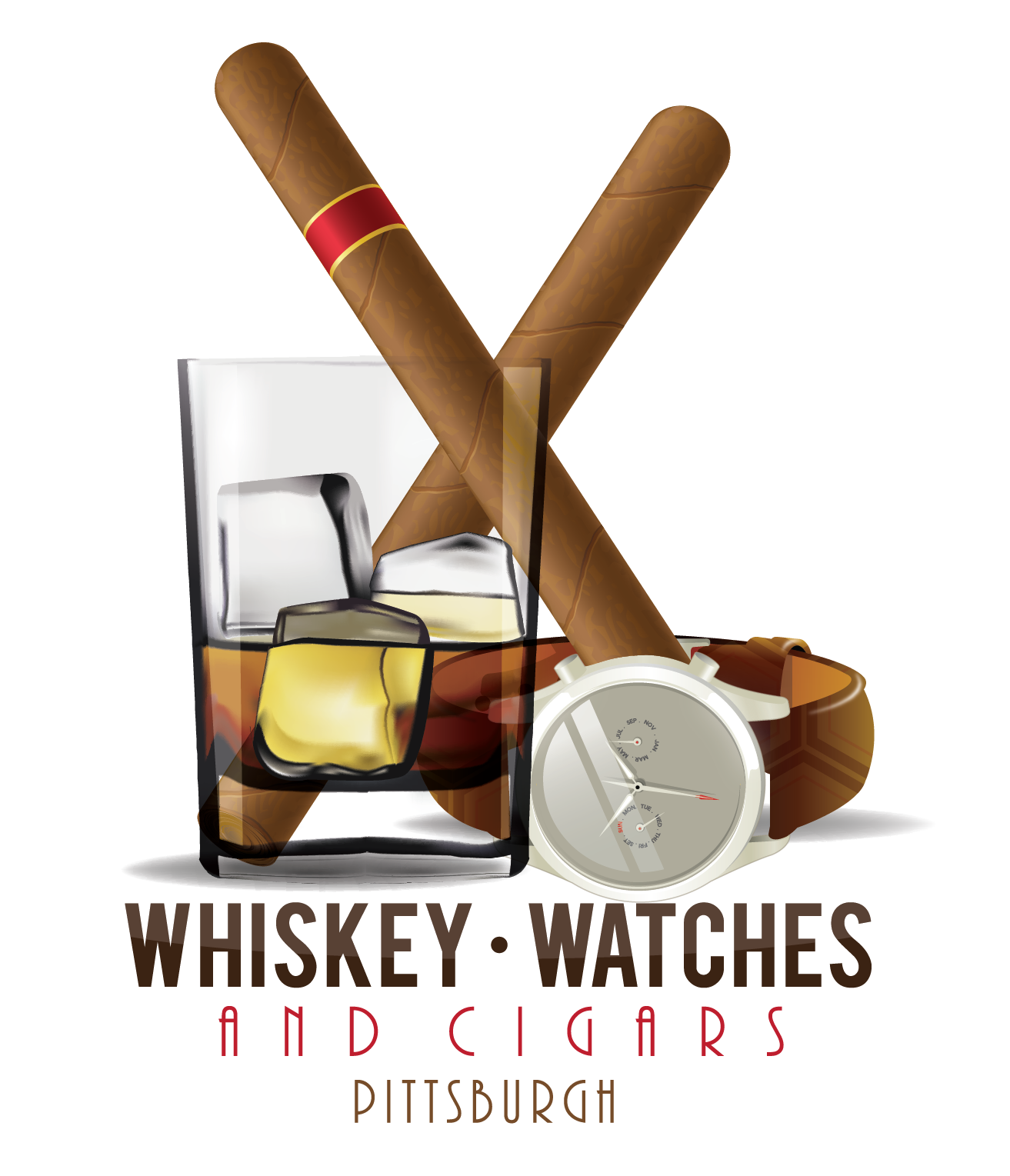 Cigar clipart scotch whiskey. Bourbon pencil and in