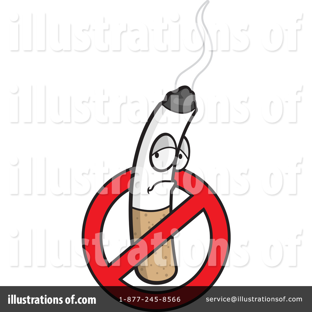 Cigarette clipart. Illustration by cory thoman