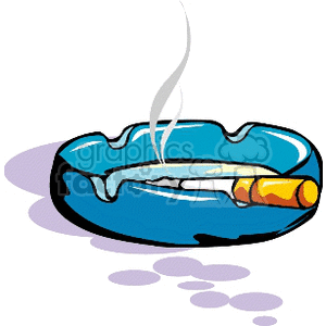 Burning in royalty free. Cigarette clipart ash tray