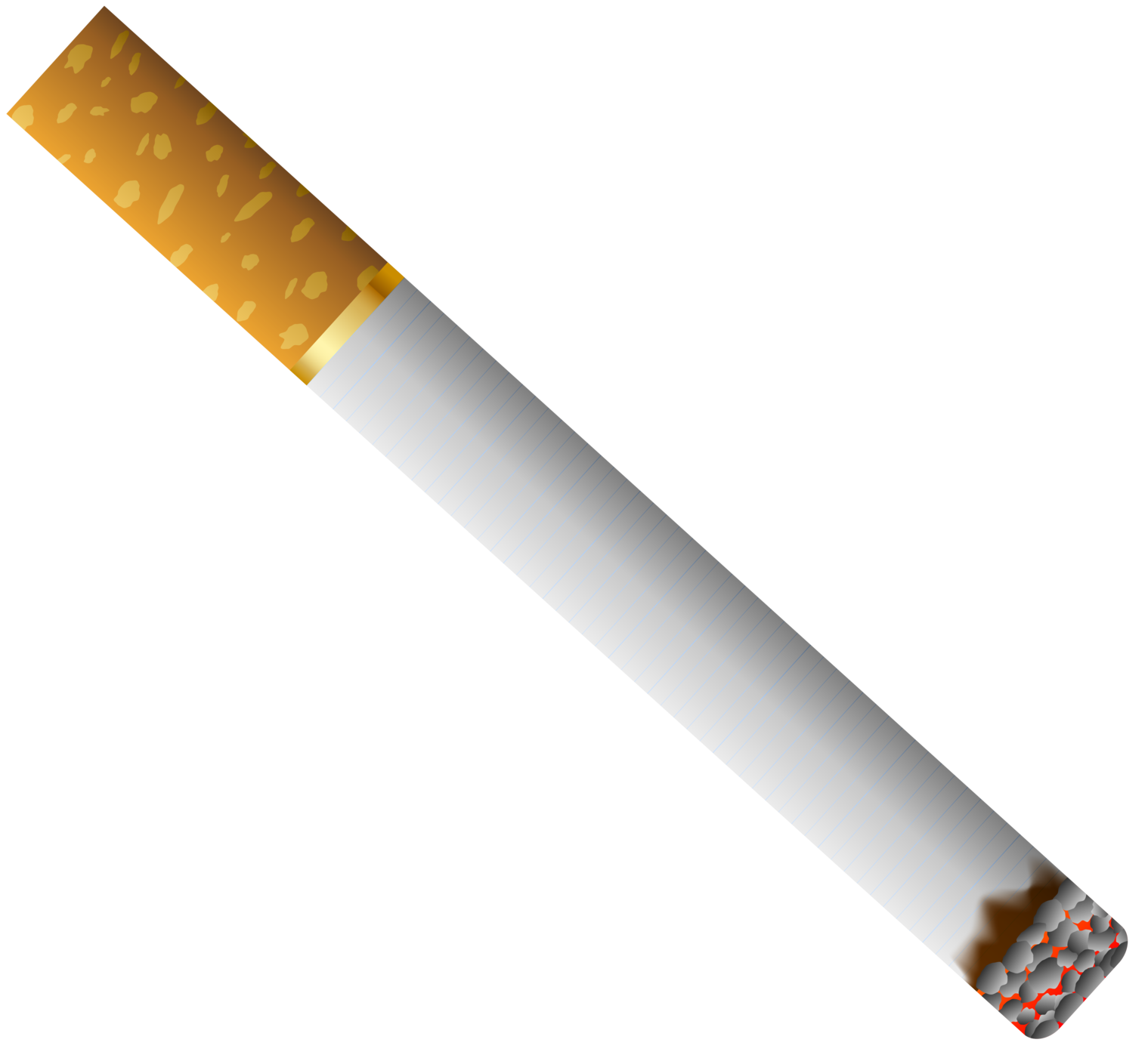 Cigarette clipart cigarette smoke. With filter png 