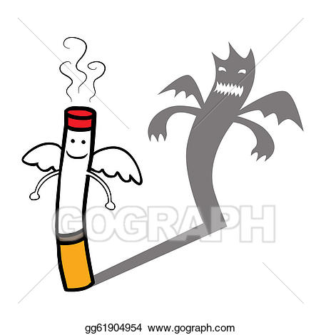 cigarette clipart evil