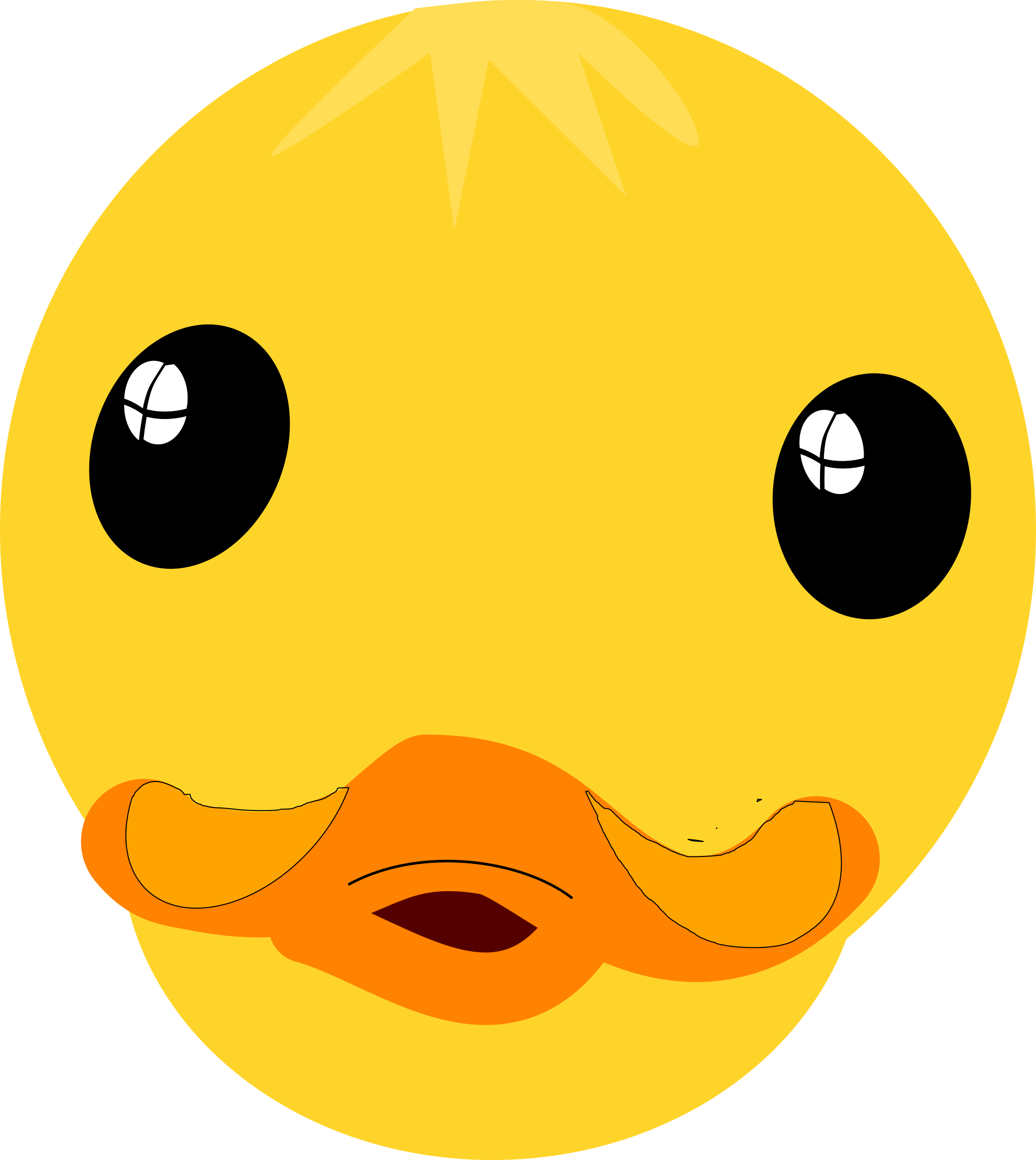 Duckling clipart duck face. Remote control car at