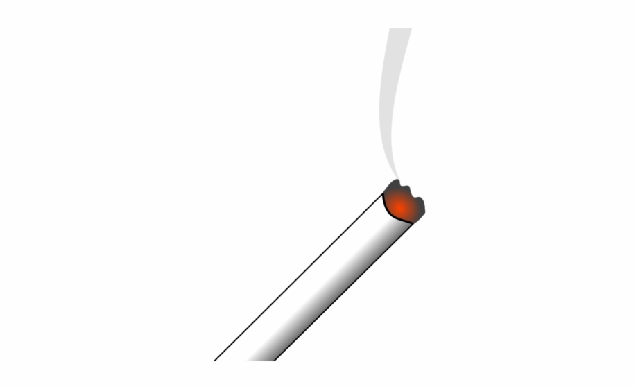 cigarette clipart lighted