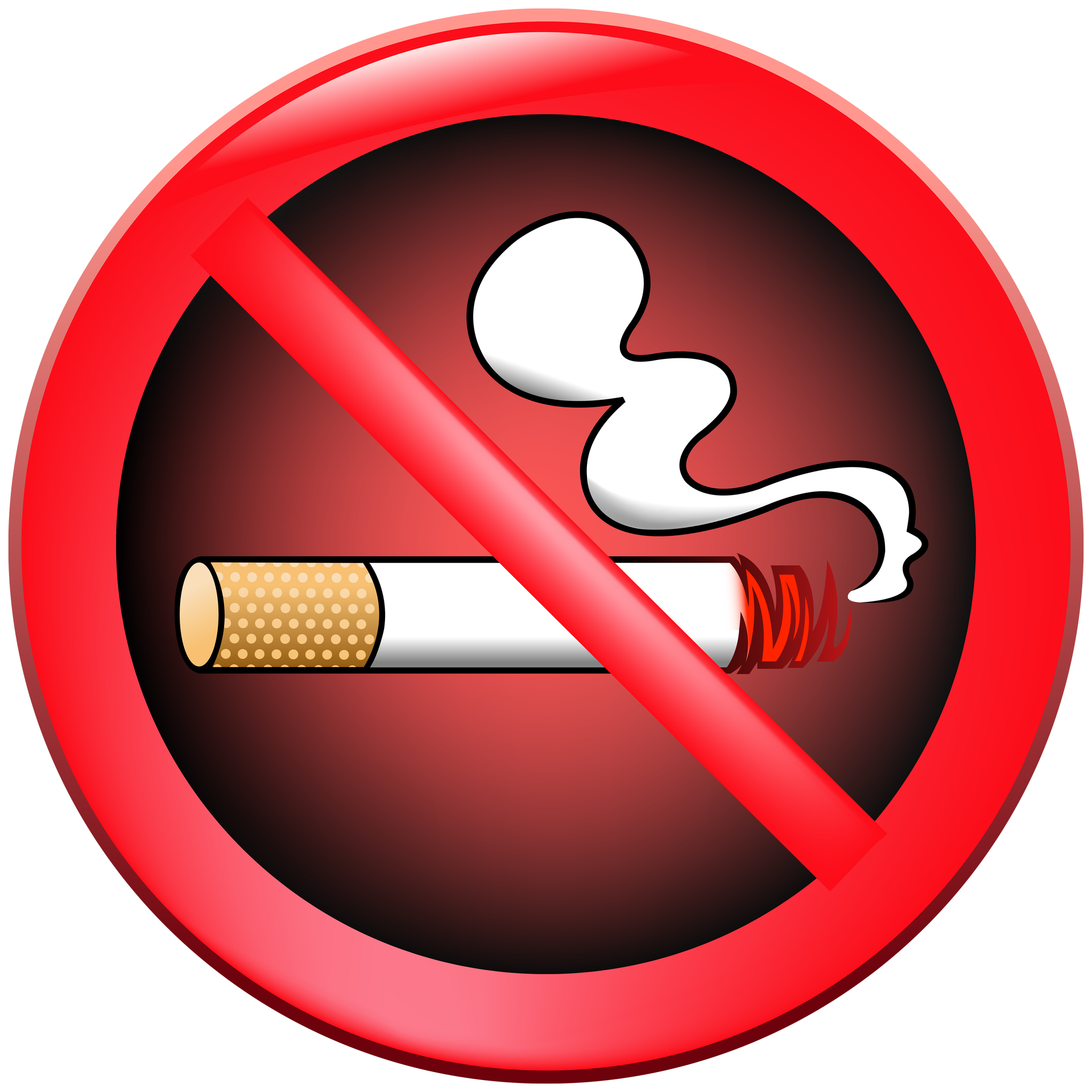 cigarette clipart non smoking