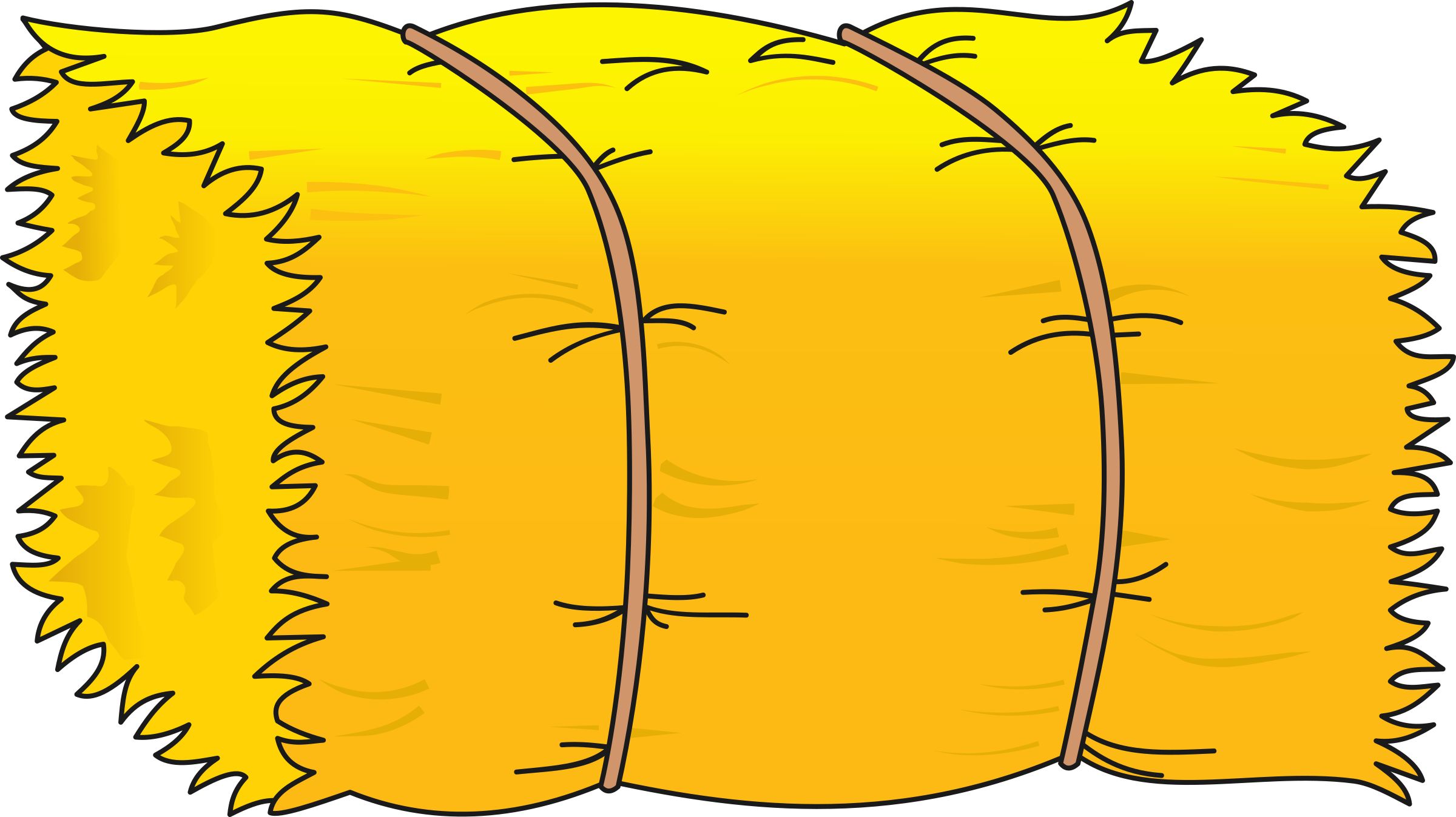 hay clipart stacked hay bales