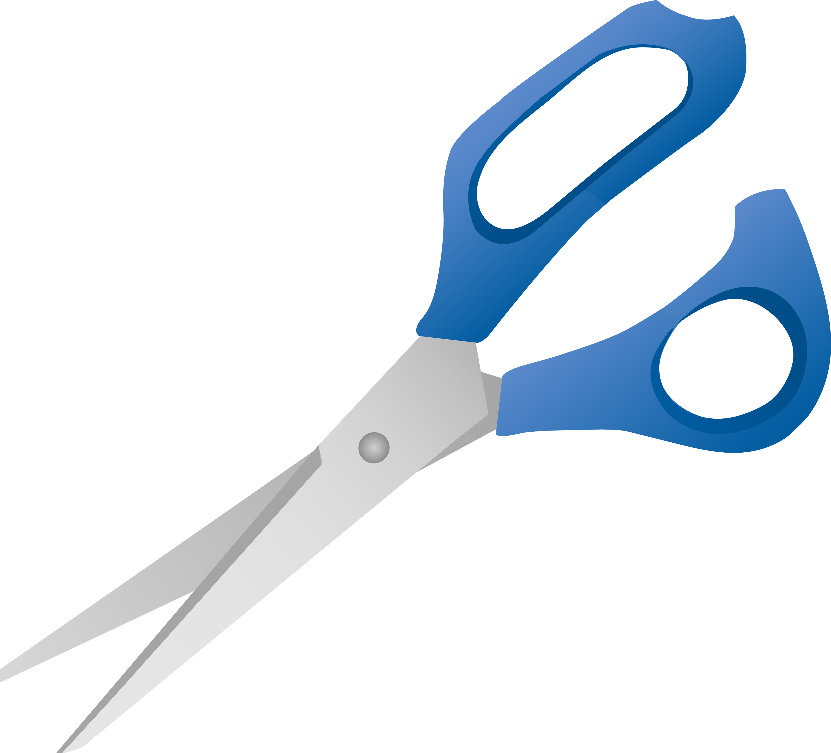 One isolated stock photo. Hands clipart scissors