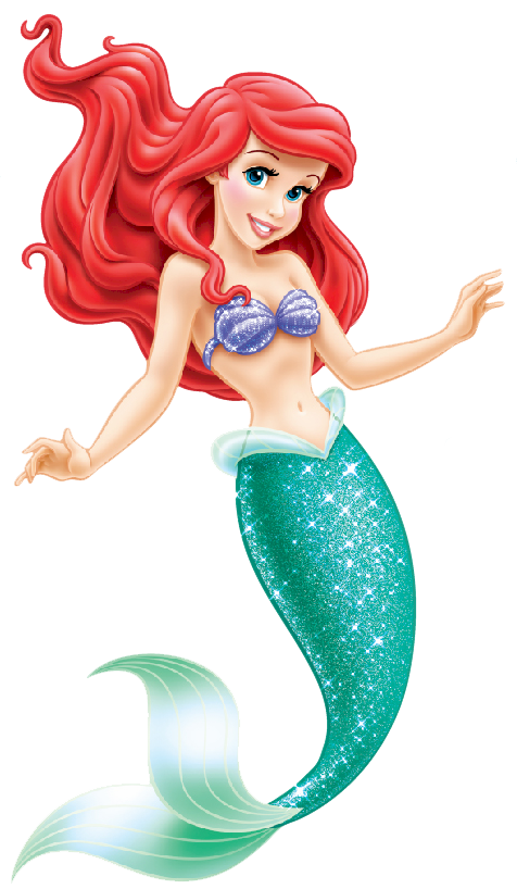 clipart swimming ariel