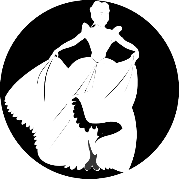 Featured image of post Cinderella Vector Black And White