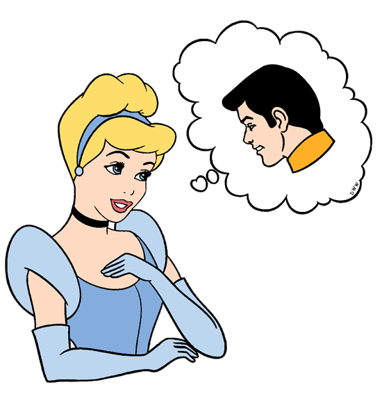 clipart woman thinking