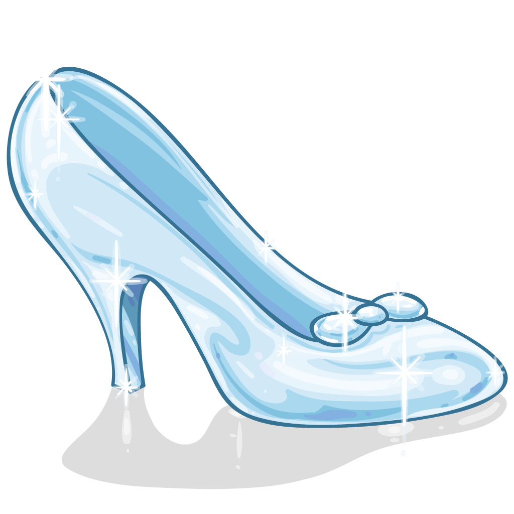 princess clipart shoe