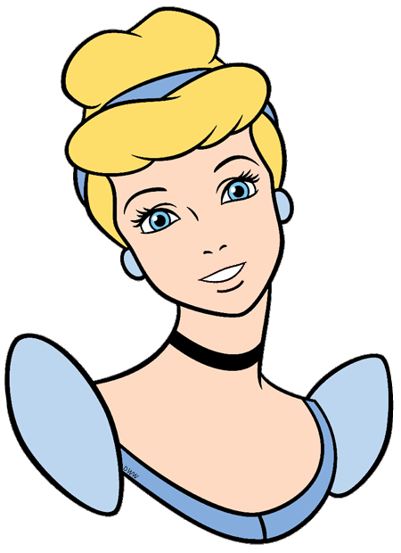 Pretty by hillygon on. Cinderella clipart face