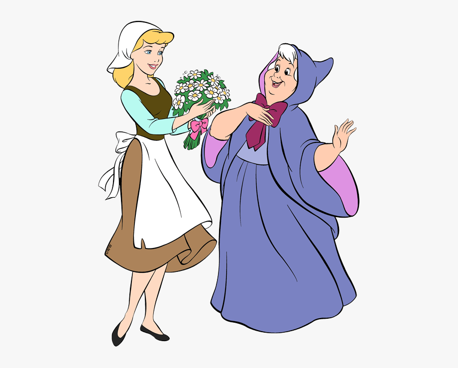 Fairies clipart fairy godmother. Cinderella 