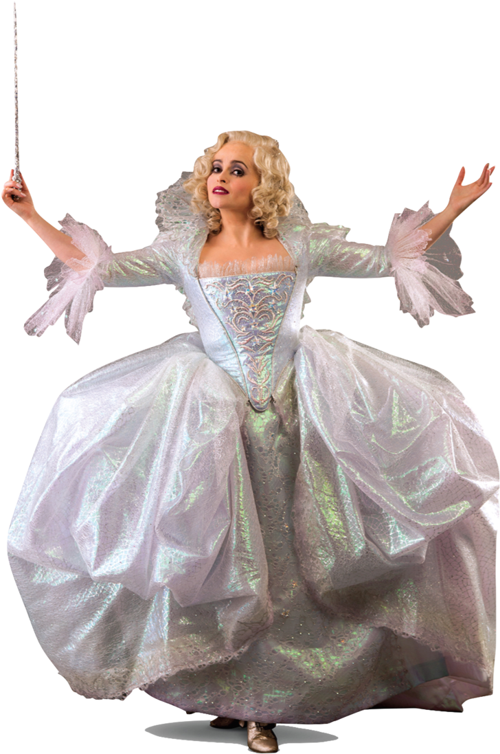 Cinderella clipart fairy godmother cinderella. Helena bonham carter as