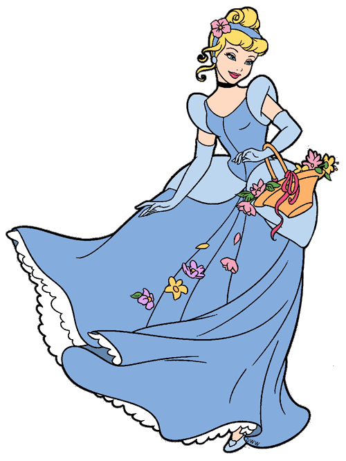 cinderella clipart flower