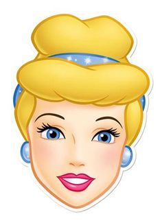 Pin by judithcm on. Cinderella clipart head