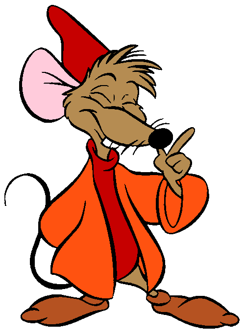 clipart mouse cinderella