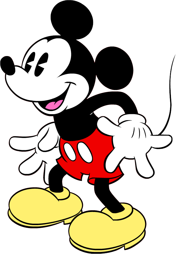 Mickey mouse clip art. Magazine clipart mag