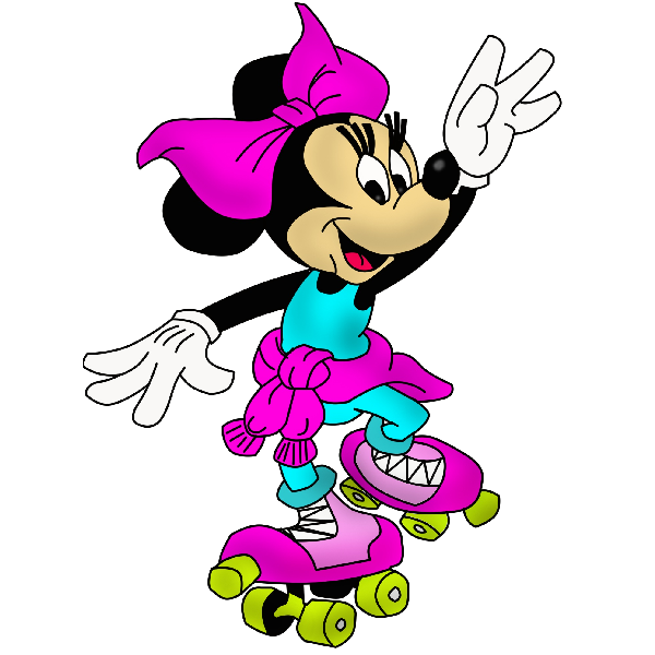 Disney minnie mouse cartoon. Garage clipart background