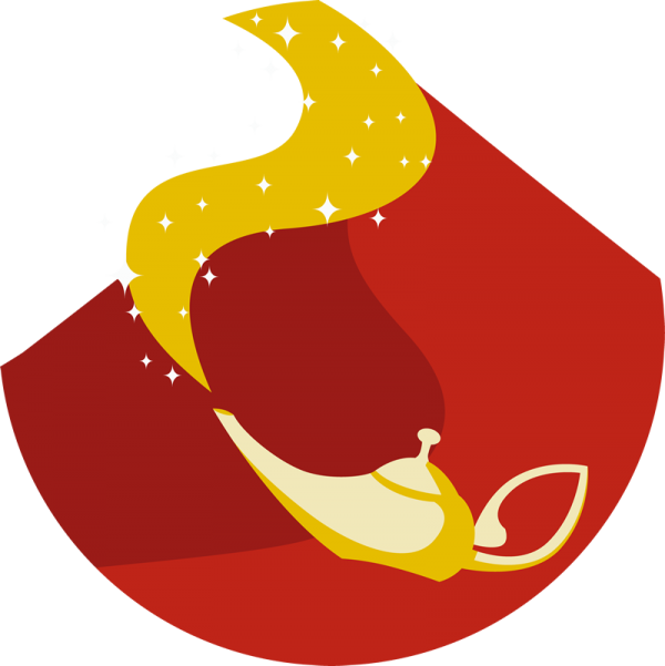 Aladdin people s theatre. Cinderella clipart panto