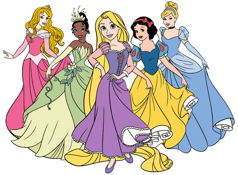 Disney princesses clip art. Rapunzel clipart rapunzel prince