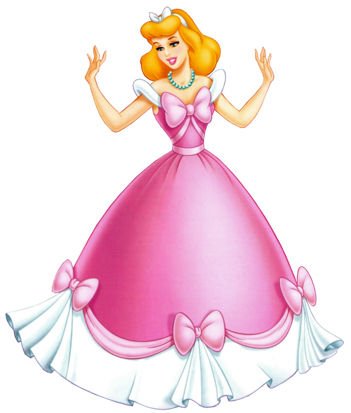Cinderella clipart pink dress, Cinderella pink dress Transparent FREE