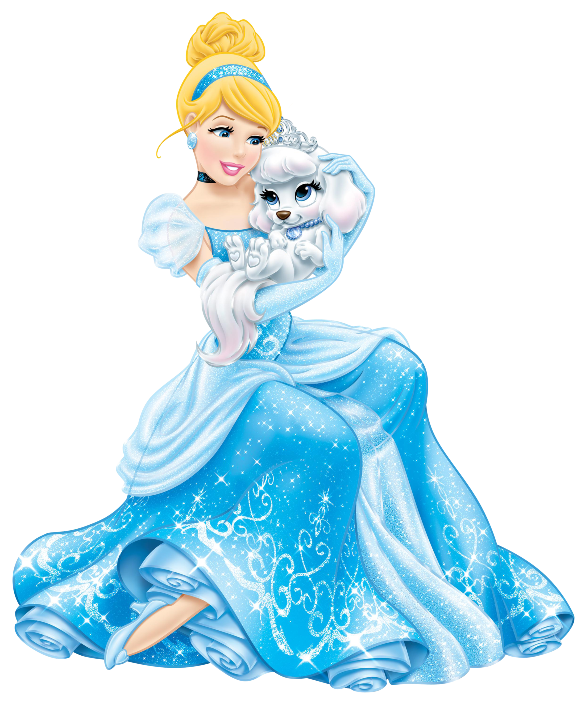 Disney cinderella with cute. Clipart key princess