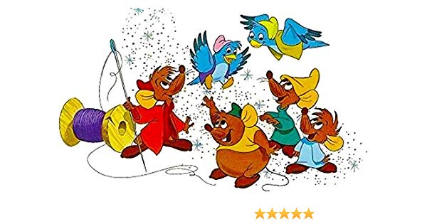 S mice birds gus. Cinderella clipart two mouse