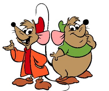 Cinderella clipart two mouse. Jack and gus coloring