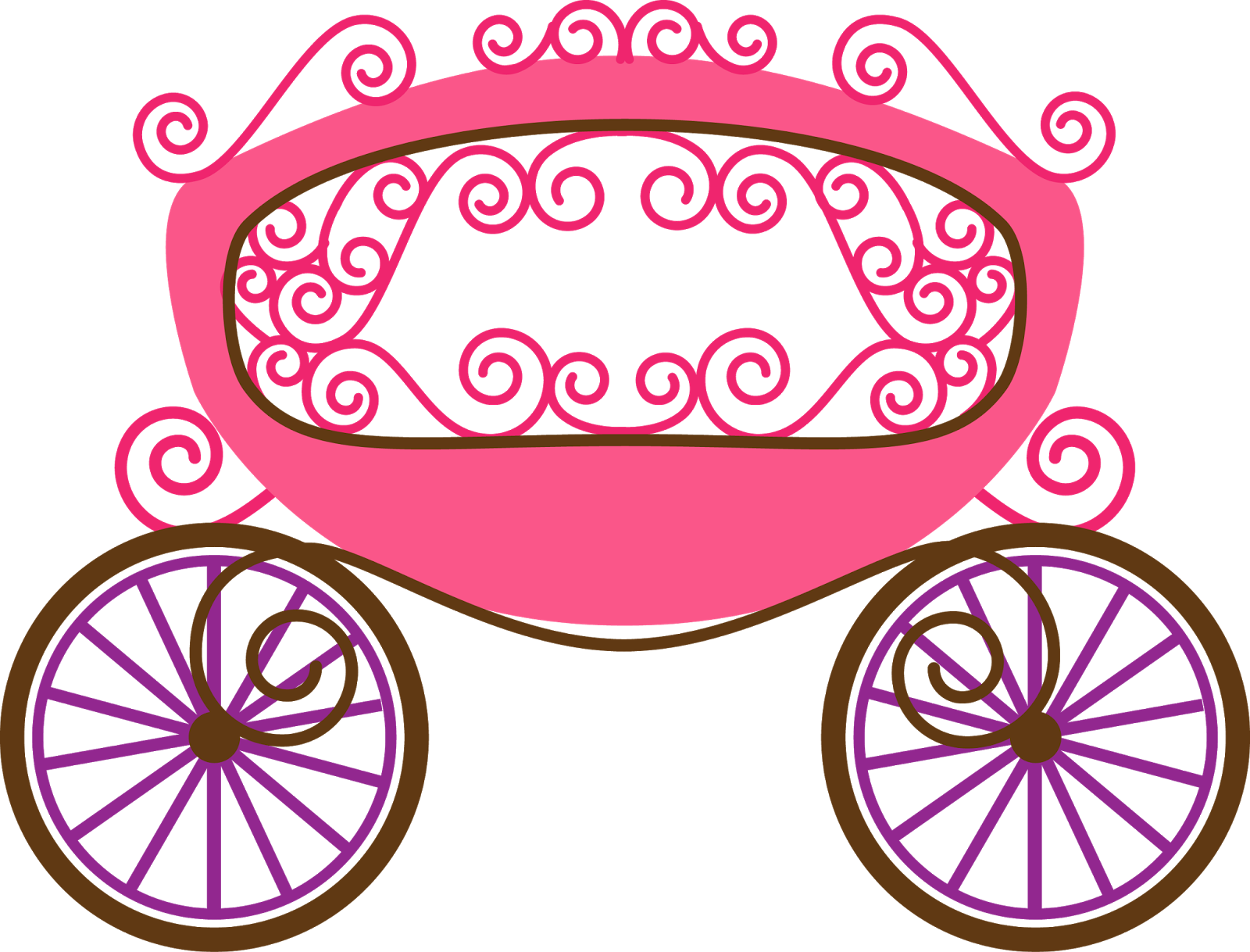 cinderella clipart wagon