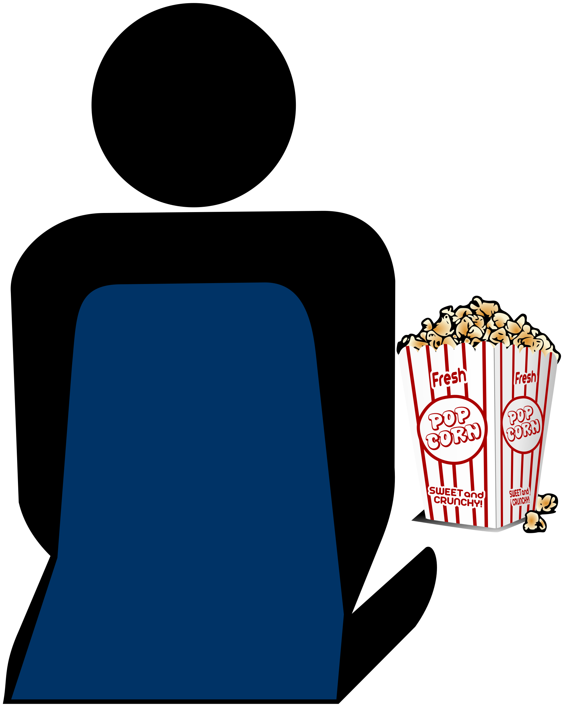 movie clipart seat