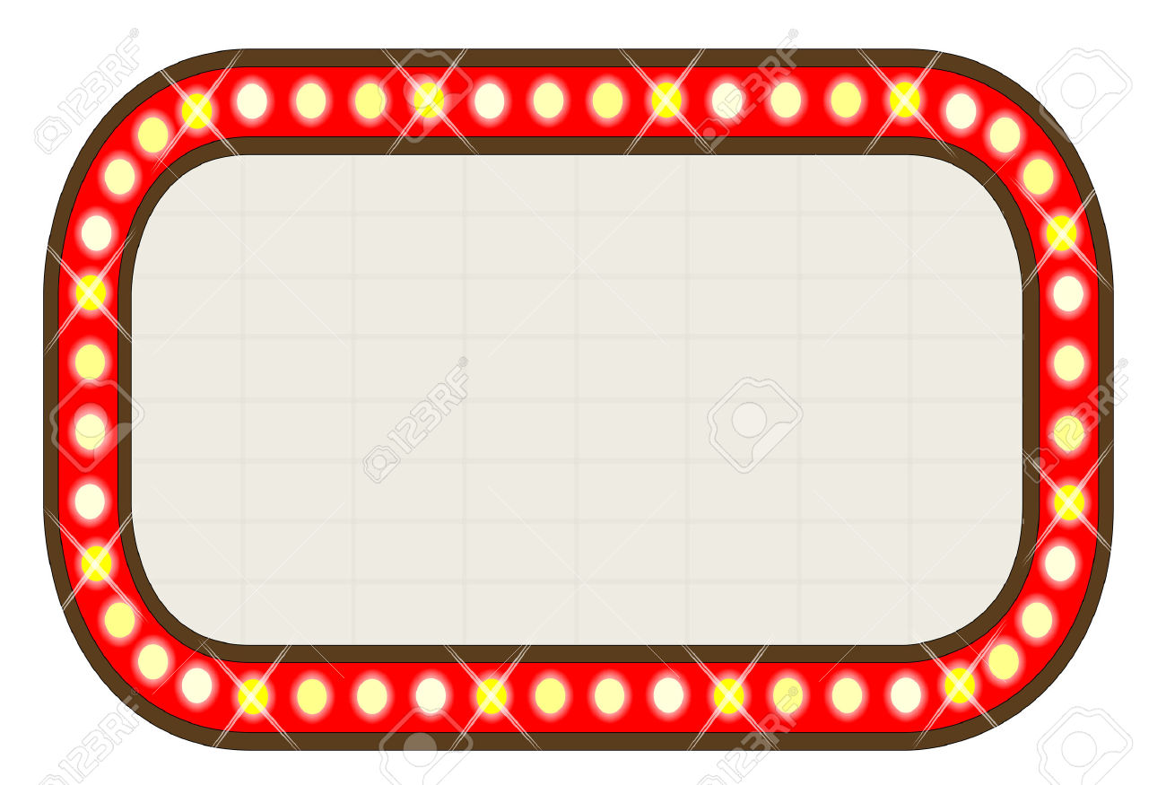 lighting clipart marquee