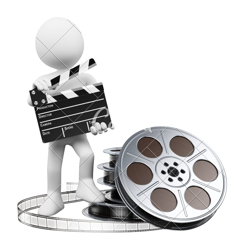 film clipart clapper board