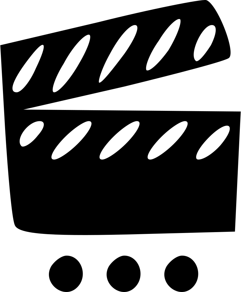 Cinema clipart clapper. Movie select svg png