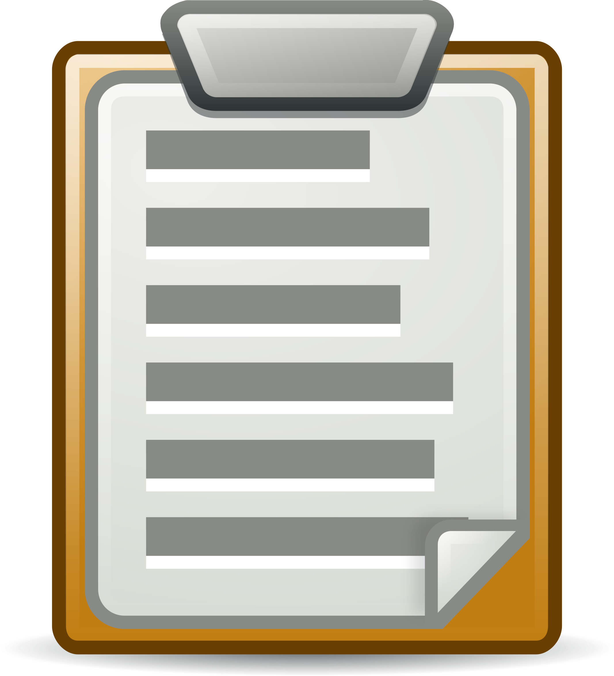 list clipart clipboard