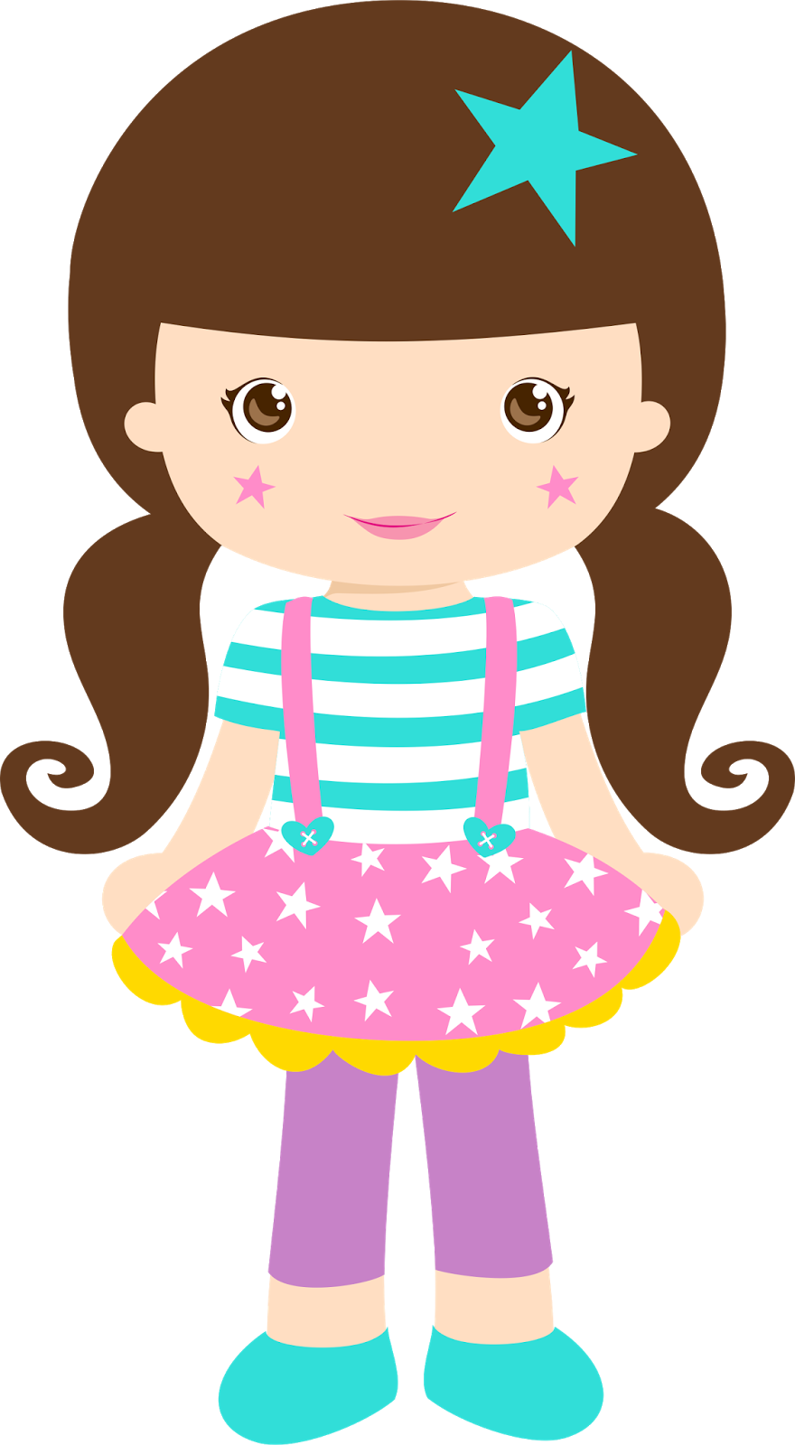 girly clipart child