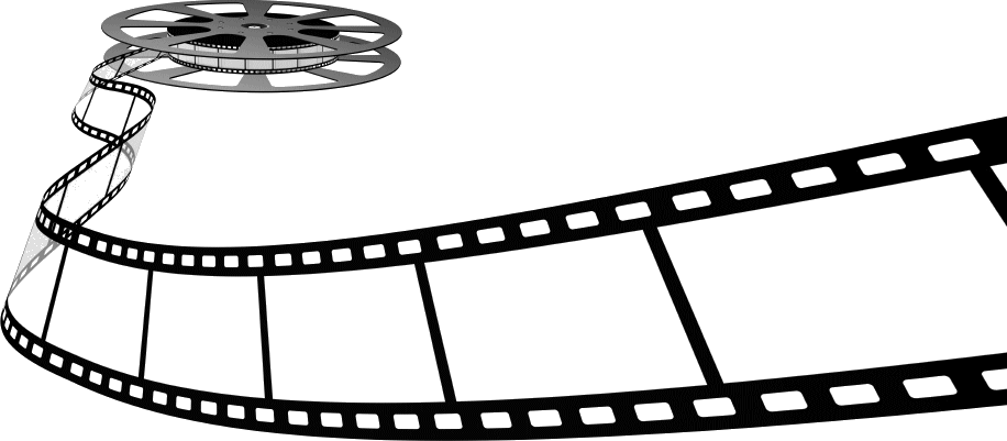 video clipart movie screening
