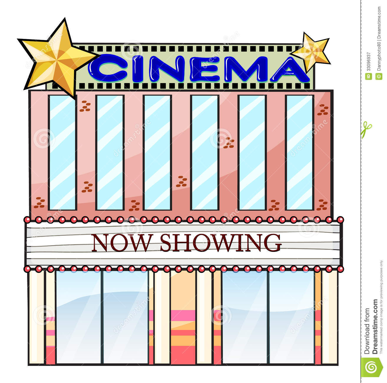 cinema clipart movie store