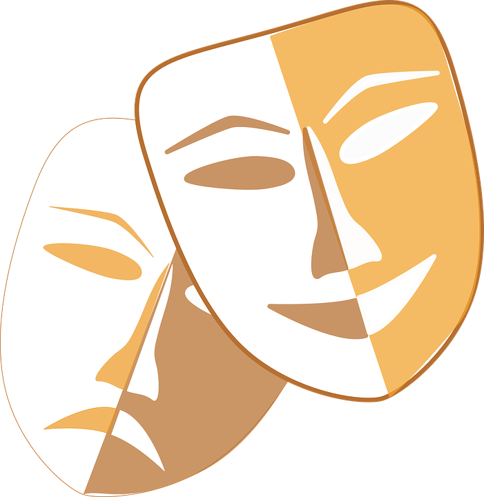 Theater sketches for teens. Sad clipart criminal