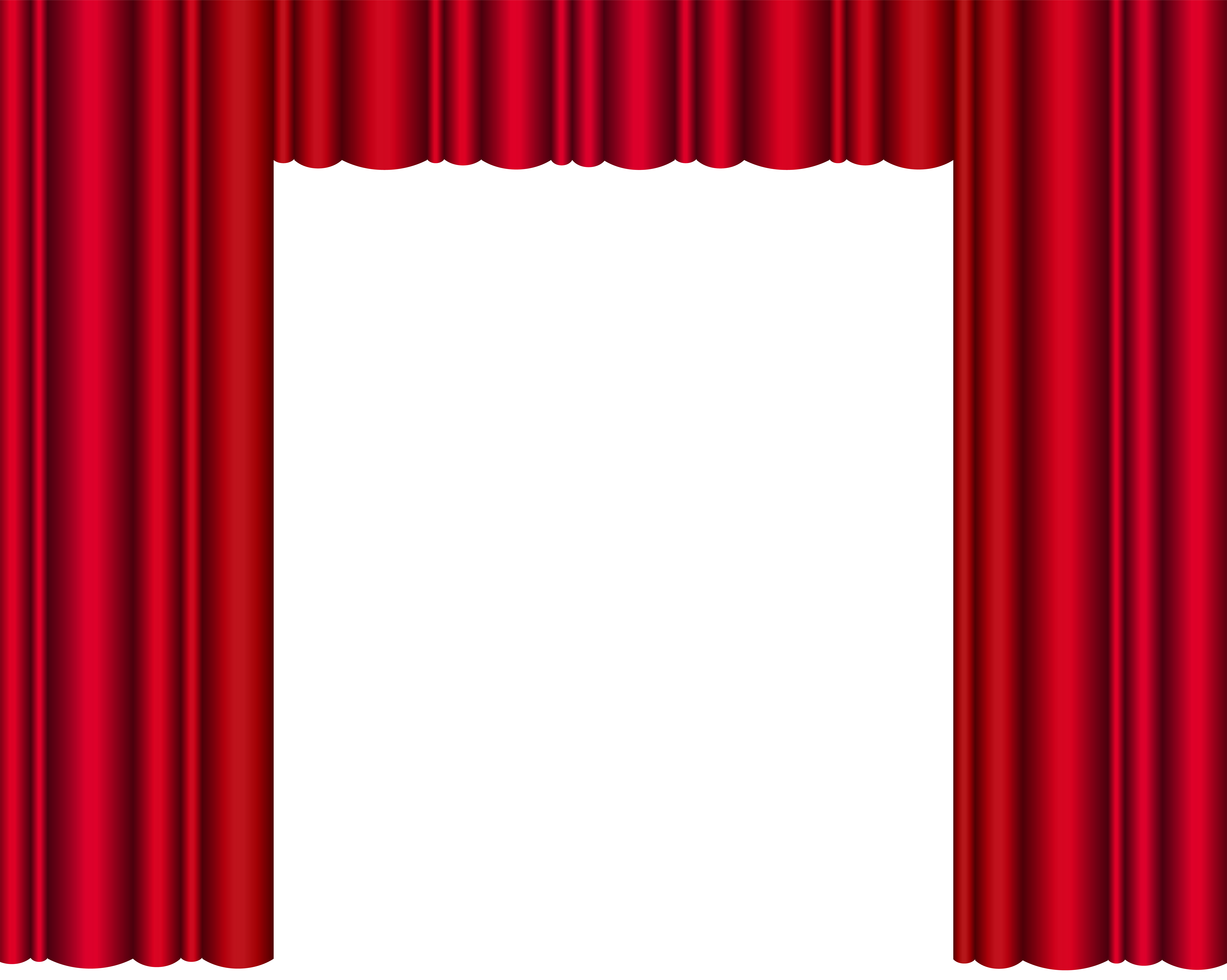 theatre clipart red stage curtain