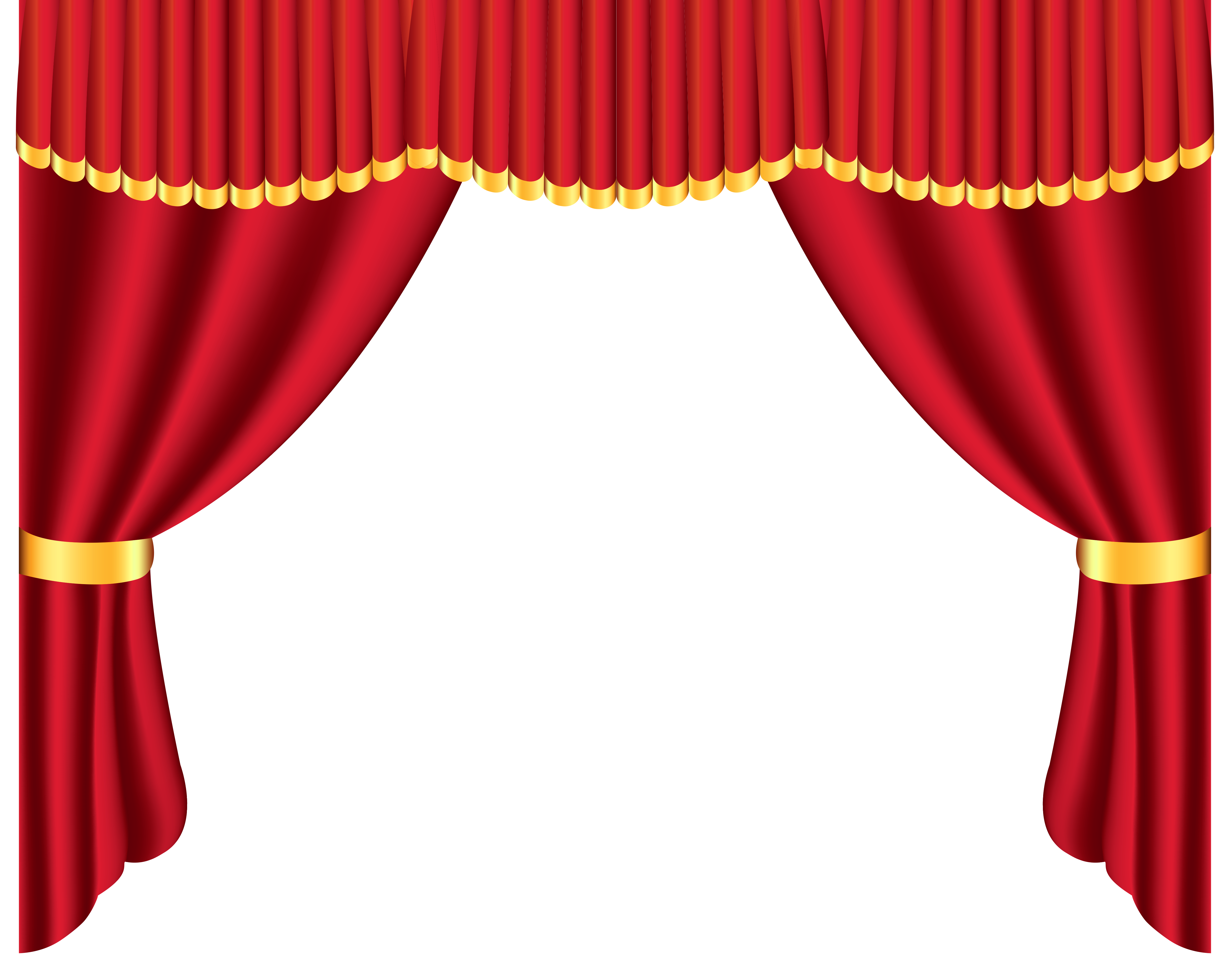 curtains clipart theatre