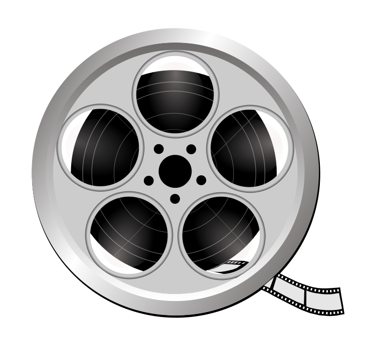 Film clipart video. Movie reel png you