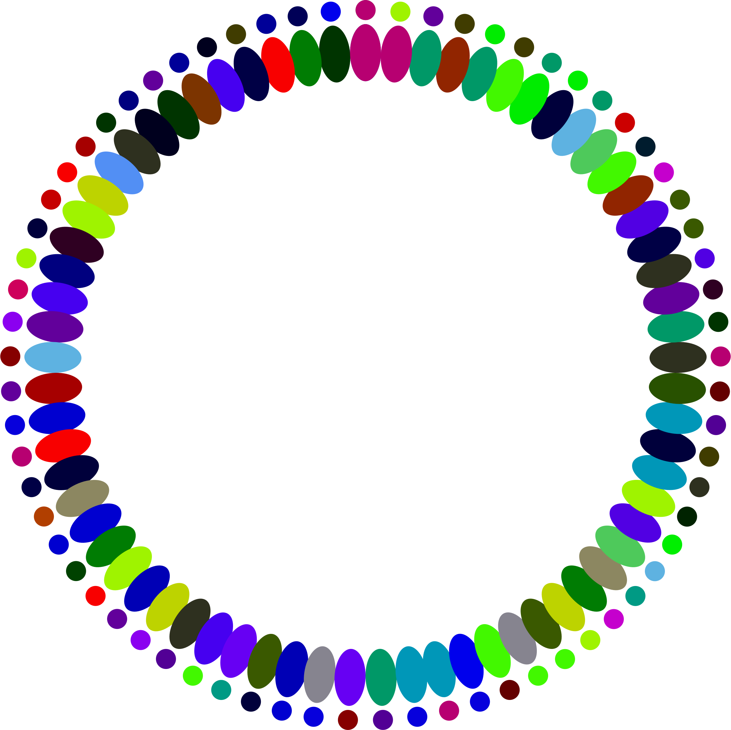 people clipart circle