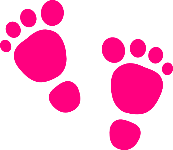 Footsteps clipart baby boy. Clip art at clker