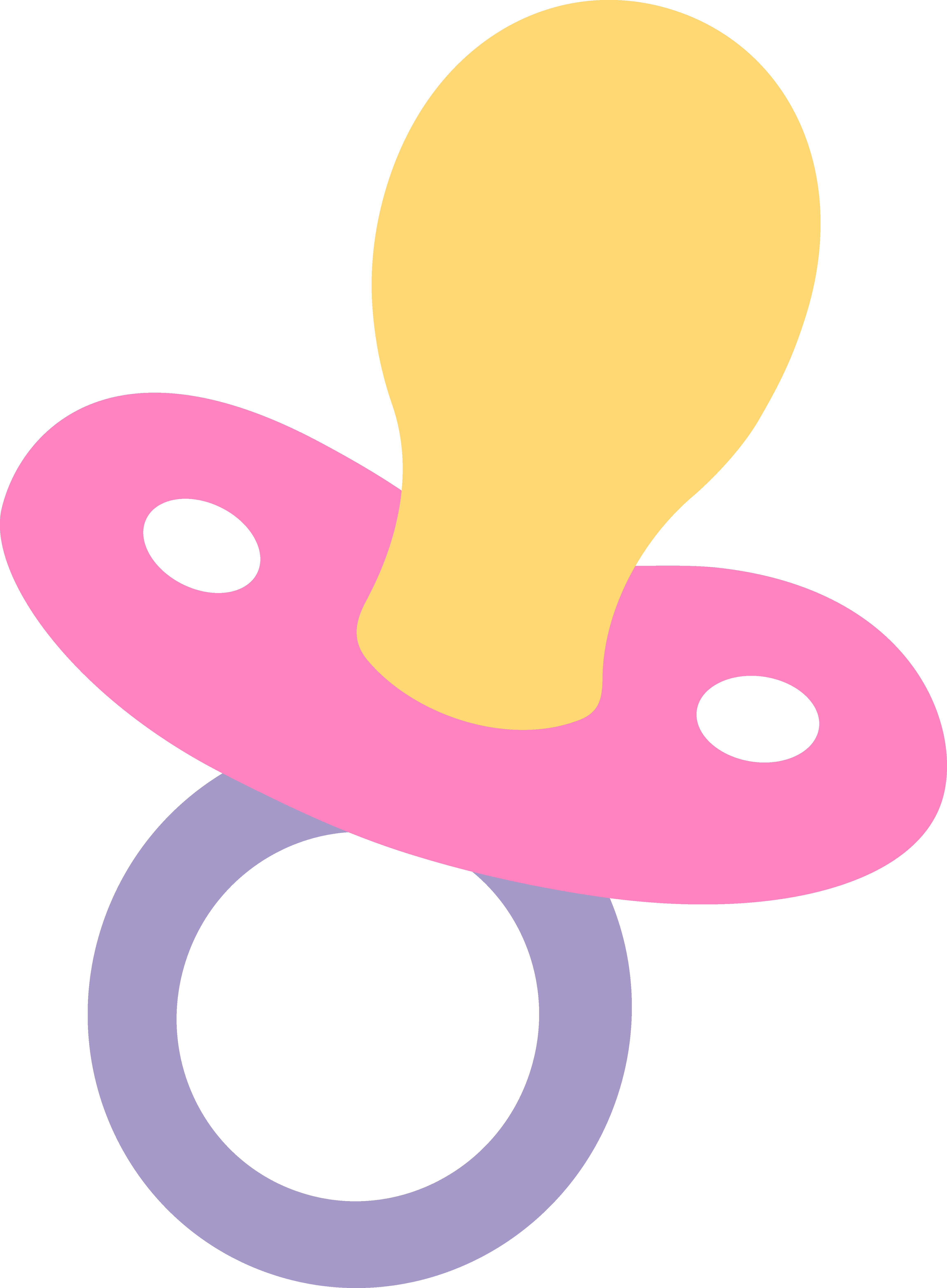 pink clipart foot