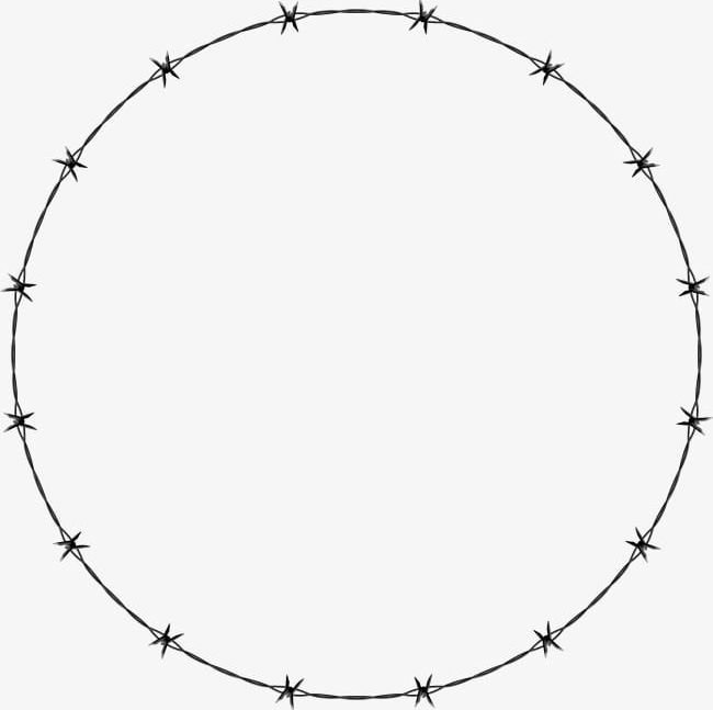 fence clipart circle