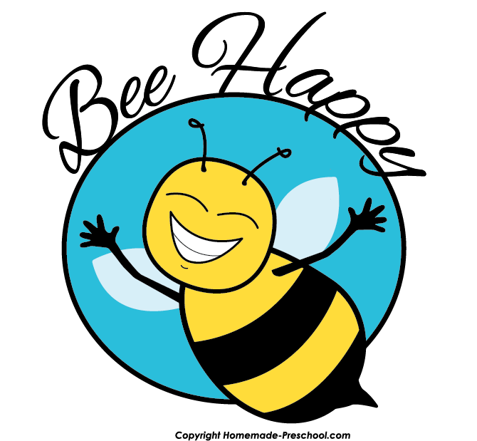 Free click to save. Preschool clipart bee