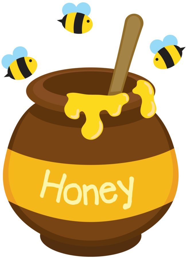 Kit personalizados tema abelhinhas. Clipart banner bee