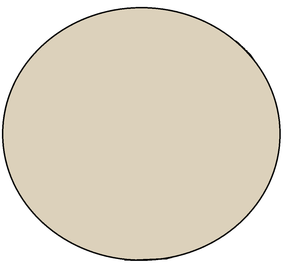 circle clipart beige