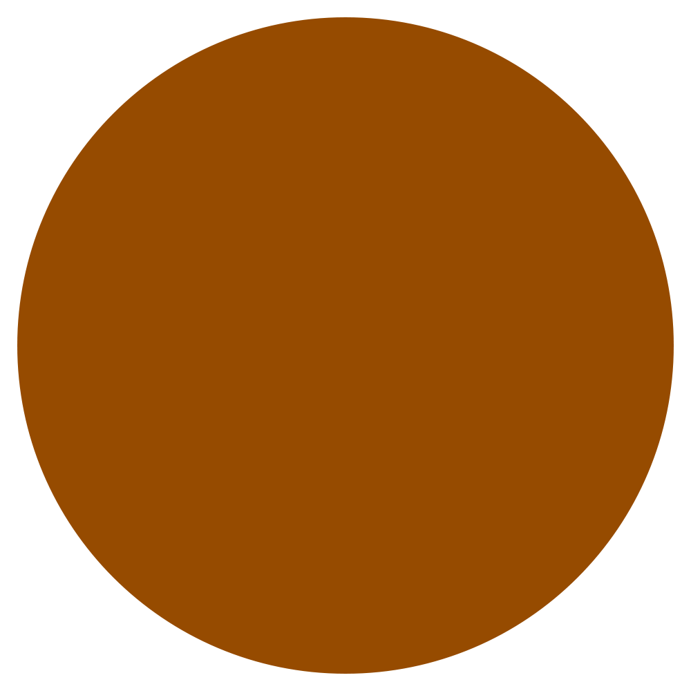 circle clipart brown